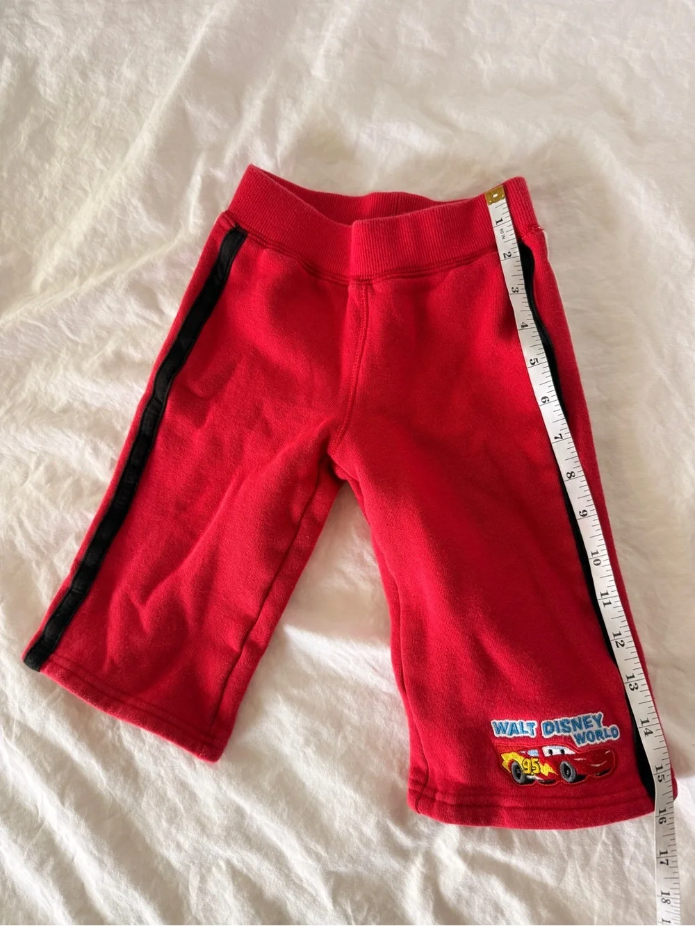 Disney Parks Walt Disney World Cars Lightning McQueen Pants 18M y2k 2000s
